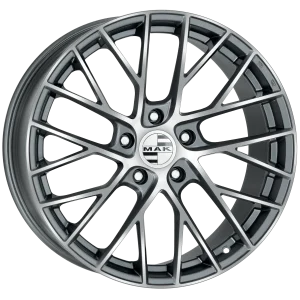 Mak Wheels – MONACO – Gunmetal – 19″x8.5″ 39mm – Summer Wheels – F8590MFQM39WS2X